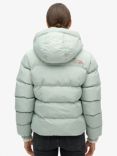 Superdry Hooded Sports Puffer Jacket, Puritan Grey