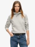 Superdry Essential Logo Hoodie, Varsity Grey Gindle