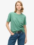 Superdry Essential Logo Overdyed Organic Cotton T-Shirt