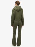 Superdry Sport Tech Low Rise Flared Joggers, Army Khaki