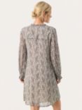 Part Two Botella Paisley Dress, French Oak/Black