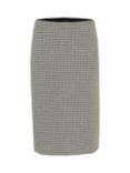 Part Two Lorinne Dogtooth Pencil Skirt, Black/White