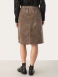 Part Two Palina Corduroy Button Skirt, Walnut