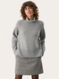 Part Two Lulya Wool Blend Jumper, Medium Grey Melange