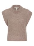 Part Two Landa Sleeveless Wool Blend Jumper, Mink