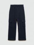 Mango Kids' London Cotton Cargo Trousers