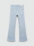 Mango Kids' Flared Jeans, Lt-Pastel Blue