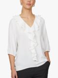 Sisters Point 3/4 Length Sleeve Frill Blouse