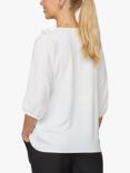 Sisters Point 3/4 Length Sleeve Frill Blouse