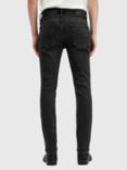 AllSaints Sid Slim Fit Jeans, Washed Black