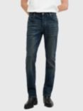 AllSaints Sid Slim Fit Jeans, Blue Indigo