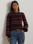 Lauren Ralph Lauren Zaniyah Fair Isle Wool Blend Jumper, Multi