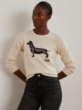 Lauren Ralph Lauren Riednee Dachsund Jumper, Mascarpone Cream