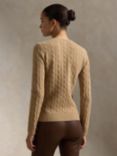 Polo Ralph Lauren Julianna Wool Cashmere Jumper, Camel Melange