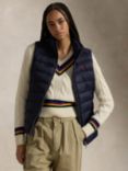 Polo Ralph Lauren Packaway Quilted Gilet, Navy