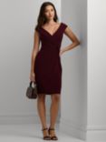 Lauren Ralph Lauren Leonidas Dress, Pinot Noir