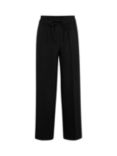 Soaked In Luxury Eureka Wide Leg Trousers, Black