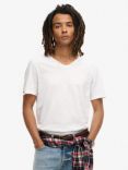 Superdry Raw Edge Slub V-Neck T-Shirt