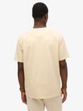 Superdry Tech Relaxed T-Shirt, Tapioca Cream Beige