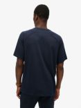 Superdry Tech Relaxed T-Shirt, Deep Navy