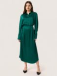 Soaked In Luxury Evaline Shirt Dress, Rain Forest