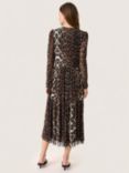 Soaked In Luxury Valdora Animal Print Dress, Multi