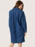 Soaked In Luxury Zianna Denim Dress, Medium Blue