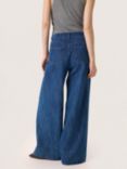 Soaked In Luxury Zianna Flared Jeans, Medium Blue