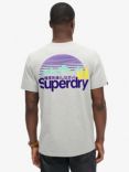 Superdry Great Outdoor Chest Graphic T-Shirt, Pumice Stone Beige