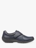 Hotter Sugar II Leather Casual Shoes, Navy