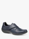 Hotter Sugar II Leather Casual Shoes, Navy