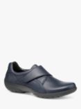 Hotter Sugar II Extra Wide Fit Leather Shoes, Navy