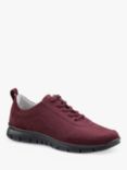 Hotter Gravity II Wide Fit Lightweight Trainers, Maroon