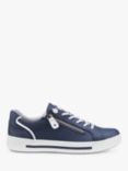 Hotter Leo Zipped Trainers, Navy