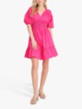 A-VIEW Josa Mini Dress, Hot Pink