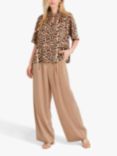 A-VIEW Leosine Leopard Print Top, Multi