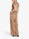 A-VIEW Anna Loose Fit Trousers, Camel