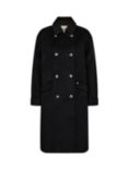 MOS MOSH Venice Wool Blend Coat, Black