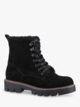 Hush Puppies Aurelia Suede Lace-Up Boots