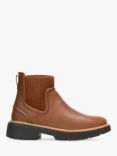 Hush Puppies Jodie Leather Ankle Boots, Cognac