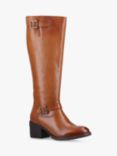 Hush Puppies Heidi Leather Knee High Boots, Tan