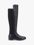 Hush Puppies Paisley Leather Knee High Boots, Black