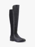 Hush Puppies Paisley Leather Knee High Boots, Black