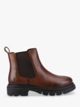 Hush Puppies Raya Leather Chelsea Boots, Brown