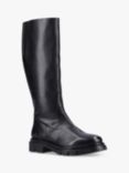 Hush Puppies Rowan Leather Knee High Boots, Black