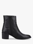 Hush Puppies Winona Leather Ankle Boots, Black