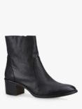 Hush Puppies Winona Leather Ankle Boots, Black