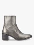 Hush Puppies Winona Leather Ankle Boots, Pewter