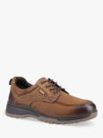 Hush Puppies Percy Waterproof Leather Lace-Up Shoes, Tan