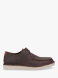 Hush Puppies Otis Leather Boat Shoes, Brown